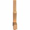 Ekena Millwork Alberta Smooth Timber Gable Bracket, Western Red Cedar, 96"W x 32"H x 3 1/2"D x 3 1/2"F, 8/12 Pitch GBW096X32X0404ALB00SWR - alternate 3